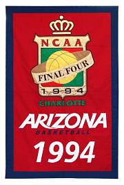 arizona state ncaa final four championship banner 1994