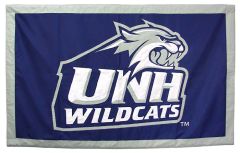 Hockey East Conference, University of New Hampshire logo banner, applique
